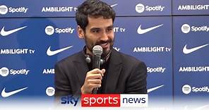 IIkay Gündogan explains his decision to leave Manchester City for Barcelona
