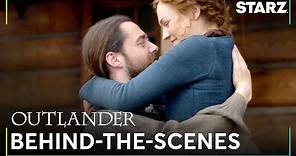 Outlander | Sophie Skelton & Richard Rankin Rewatch the Pregnancy Reveal | Season 6