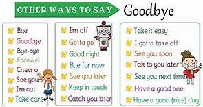 22 Super Useful Ways to Say "Goodbye" in English | How to Say Goodbye Differently