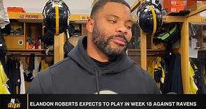 Steelers' Elandon Roberts Expects To Play Week 18