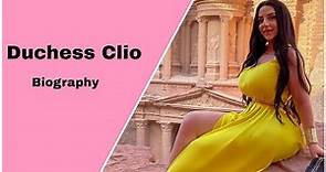 Duchess Clio curvy model biography, Net Worth, boyfriend, Nationality, Age, Height