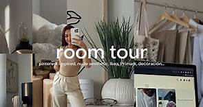 ROOM TOUR: mi habitación AL COMPLETO | organización, armario, decoración... *pinterest inspired*