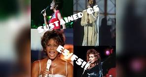 Whitney Houston “ there a heaven above” from Alfie note compliation (1994-2004).