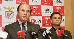 Memórias de José Mourinho, treinador do Benfica em 2000/2001