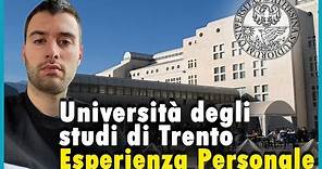 Università degli studi di Trento - Esperienza Personale