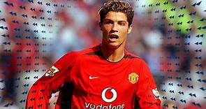Cristiano Ronaldo's original debut for Manchester United in 2003