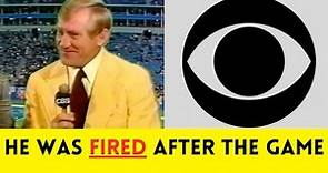 The WORST BROADCAST in NFL on CBS HISTORY (Documentary)
