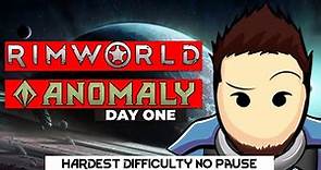 RimWorld Anomaly Gameplay | First Anomaly Playthrough | 500% Difficulty, No Pause, No Killbox