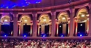 Inside The Royal Albert Hall....