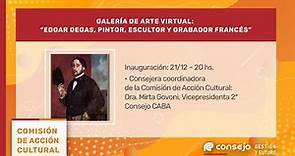 Galería de arte virtual - Edgar Degas