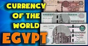 Currency of the world - Egypt. Egyptian pound. Exchange rates Egypt.Egyptian banknotes and coins