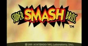 Super Smash Bros. - Intro Nintendo 64 (HQ)