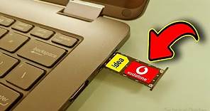How to Use SIM Card In Laptop and PC | How to Install SIM Card In Laptop and PC (Any Laptop/PC)