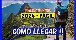 Como llegar a Machu Picchu DESDE CUSCO ✅️🔥 Las 4 OPCIONES y COSTOS 2024 🫰Sin tour 🇵🇪 Peru turismo 4k