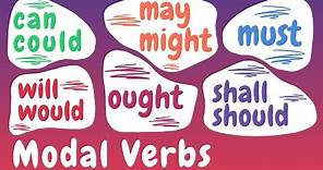 Learn Modal Auxiliary Verbs In American English | English Grammar Lessons