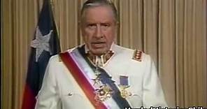 Augusto Pinochet: Ultimo Mensaje Presidencial 10 marzo 1990. ¡VIVA CHILE!