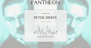 Peter Debye Biography - Dutch-American physical chemist (1884–1966)