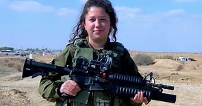 The female soldiers serving in Israel's army