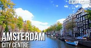 Amsterdam City Centre - 🇳🇱 Netherlands [4K HDR] Walking Tour