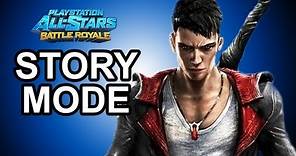 Playstation All Stars Battle Royale - Dante Story Mode Walkthrough!!