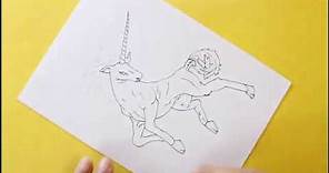 how to draw mythical creature for beginners