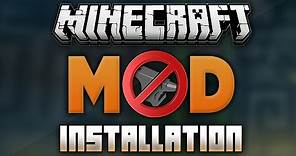How to Install Minecraft Mods 1.8 (No Forge)
