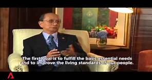 Channel NewsAsia Interview with Thein Sein