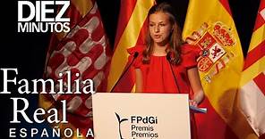 Leonor de Borbón brilla en los Premios Princesa de Girona | Diez Minutos