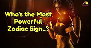 💖⚡Who's the Most Powerful Zodiac Sign..?