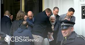 Julian Assange, WikiLeaks founder, arrested in London