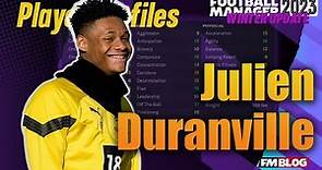 Julien Duranville | Player Profiles 10 Years In | FM23