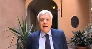 #60AnniAntoniano - Il videomessaggio del Ministro dell'Ambiente, Gianluca Galletti