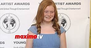 Mamie Laverock "Young Artist Awards" 2015 Red Carpet