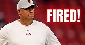 Coach Clay Helton FIRED By USC After EMBARRASSING Loss To Stanford