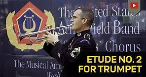 Etude No. 2 from "Etudes for Trumpet" by Vassily Brandt