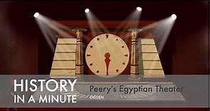 Weber County History in a Minute: Peery's Egyptian Theatre