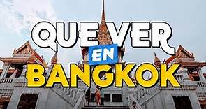 🧳️ TOP 10 Que Ver en Bangkok ✈️ Guía Turística Que Hacer en Bangkok