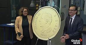 Royal Canadian Mint unveils new coin with image of King Charles