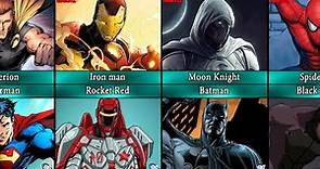 Marvel vs DC - Copycats Characters | Part 1