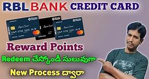 How to Redeem Rbl bank Credit Card Reward Points|How to use Rbl bank reward points| #rblbank