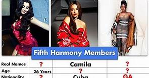 Fifth Harmony Members Real Names And Ages 2022