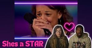 Melanie Amaro X-Factor USA Audition- "Listen"- | BEYONCE DOPPLEGANGER?? | REACTION