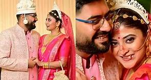 Sandipta Sen Marries Boyfriend Soumya Mukherjee – View Dreamy Wedding Pics And Videos