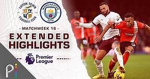 Luton Town v. Manchester City | PREMIER LEAGUE HIGHLIGHTS | 12/10/2023 | NBC Sports