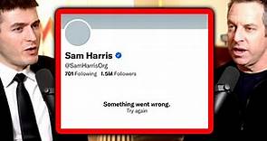 Why Sam Harris deleted his Twitter account | Lex Fridman Podcast Clips