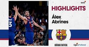 ÁLEX ABRINES, tercer máximo triplista histórico del Barça | Liga Endesa 2023-24