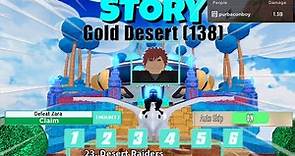 Beating the New Story Map (Desert Raiders) | Solo Gameplay (World 2) | Roblox All Star Tower Defense