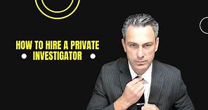5 tips on How to Hire a Private Investigator | Paramount Investigative Services Inc