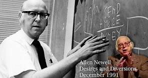 Allen Newell : Desires and Diversions : 1991 : Carnegie Mellon University