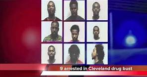 9 arrested in Cleveland TN drug bust